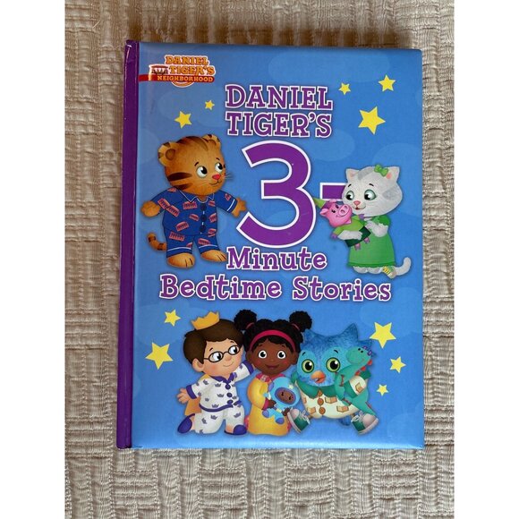 Daniel Tiger 3 & 5 Minute Hard Cover Book Bundle - Picture 4 of 10